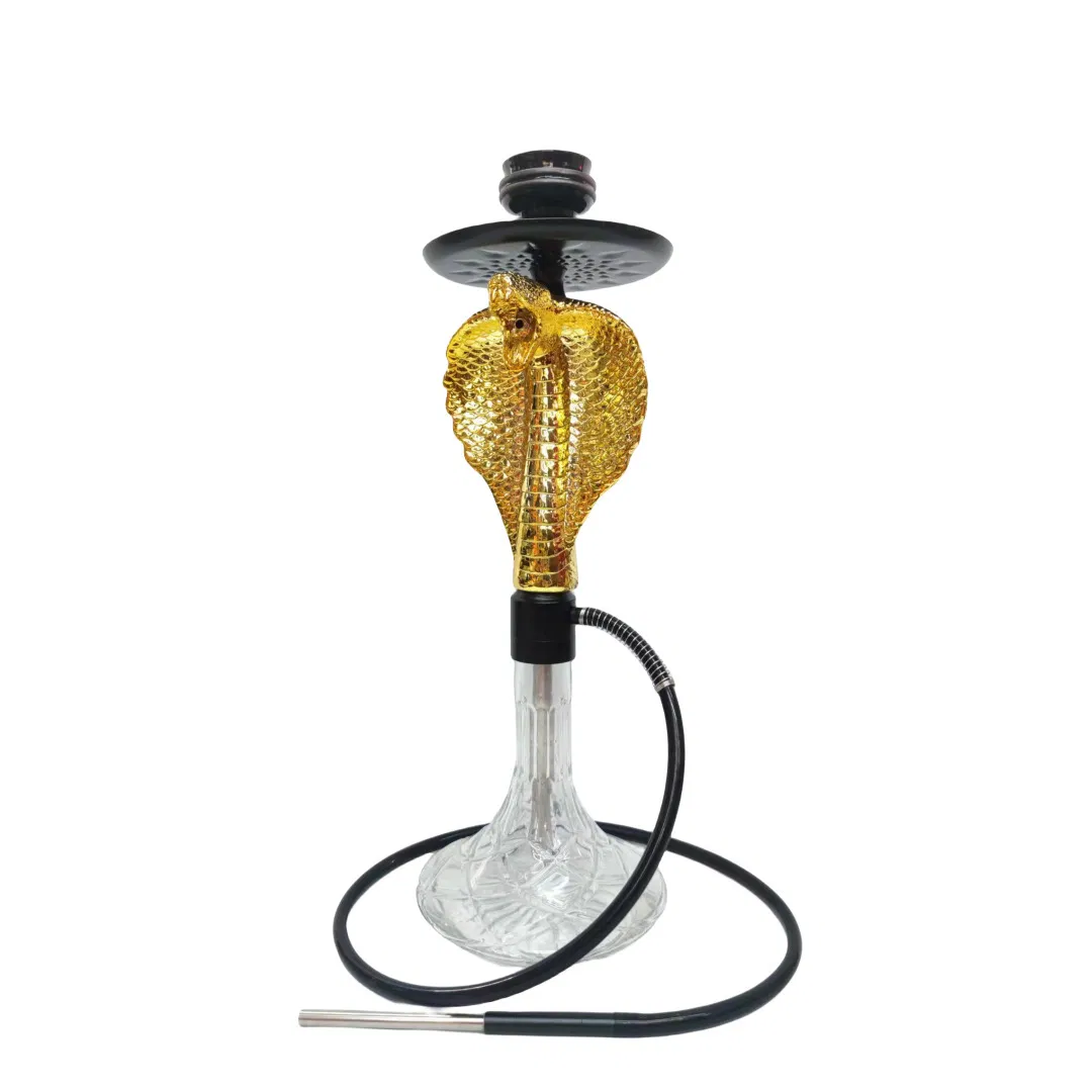 High Quality Cobra Hookah with Silicone Hose Portable Chicha Hookah Set Luxury Resin Hookah Smoking Accessories