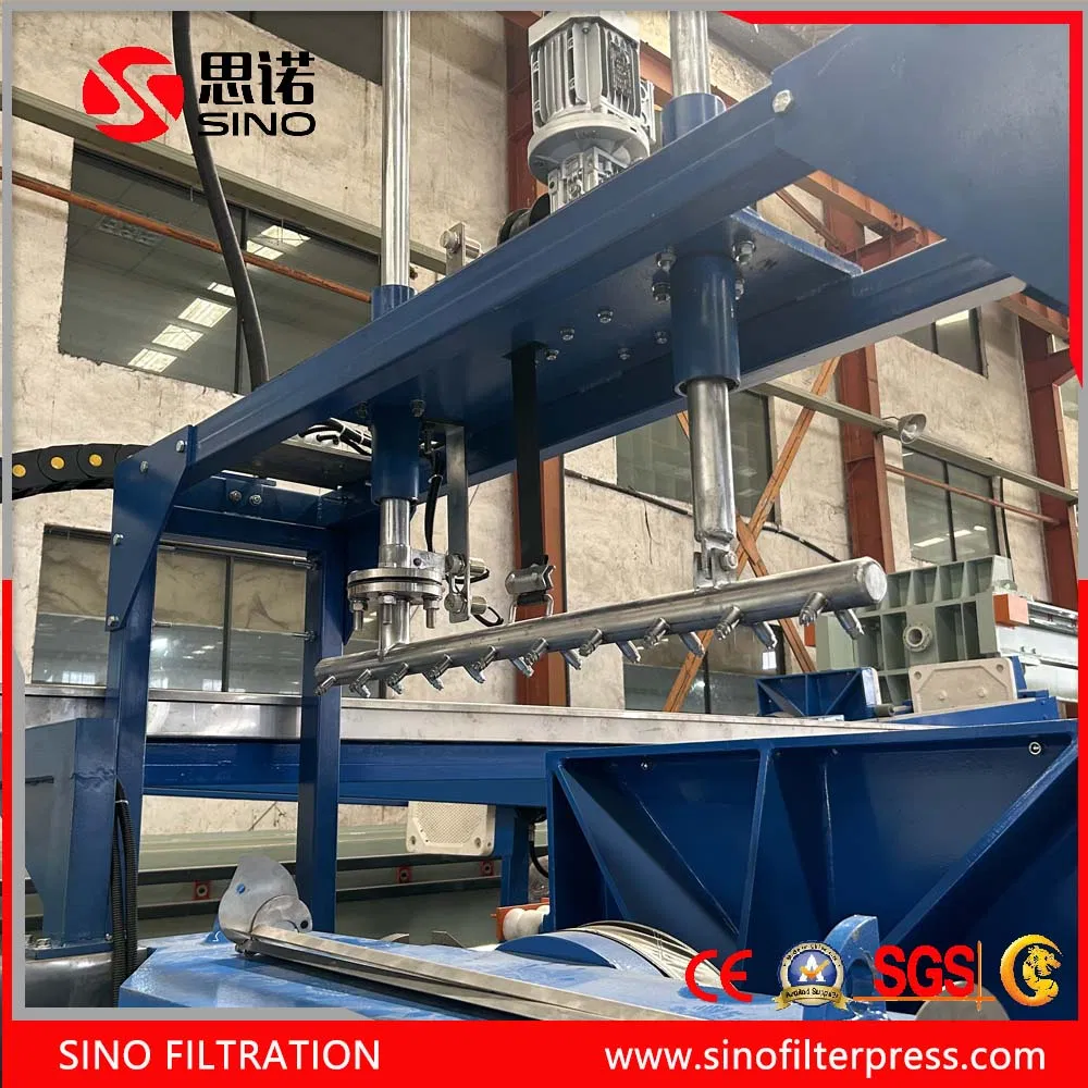 2000 Biological Sludge Dewatering PP Automatic Membrane Filter Press