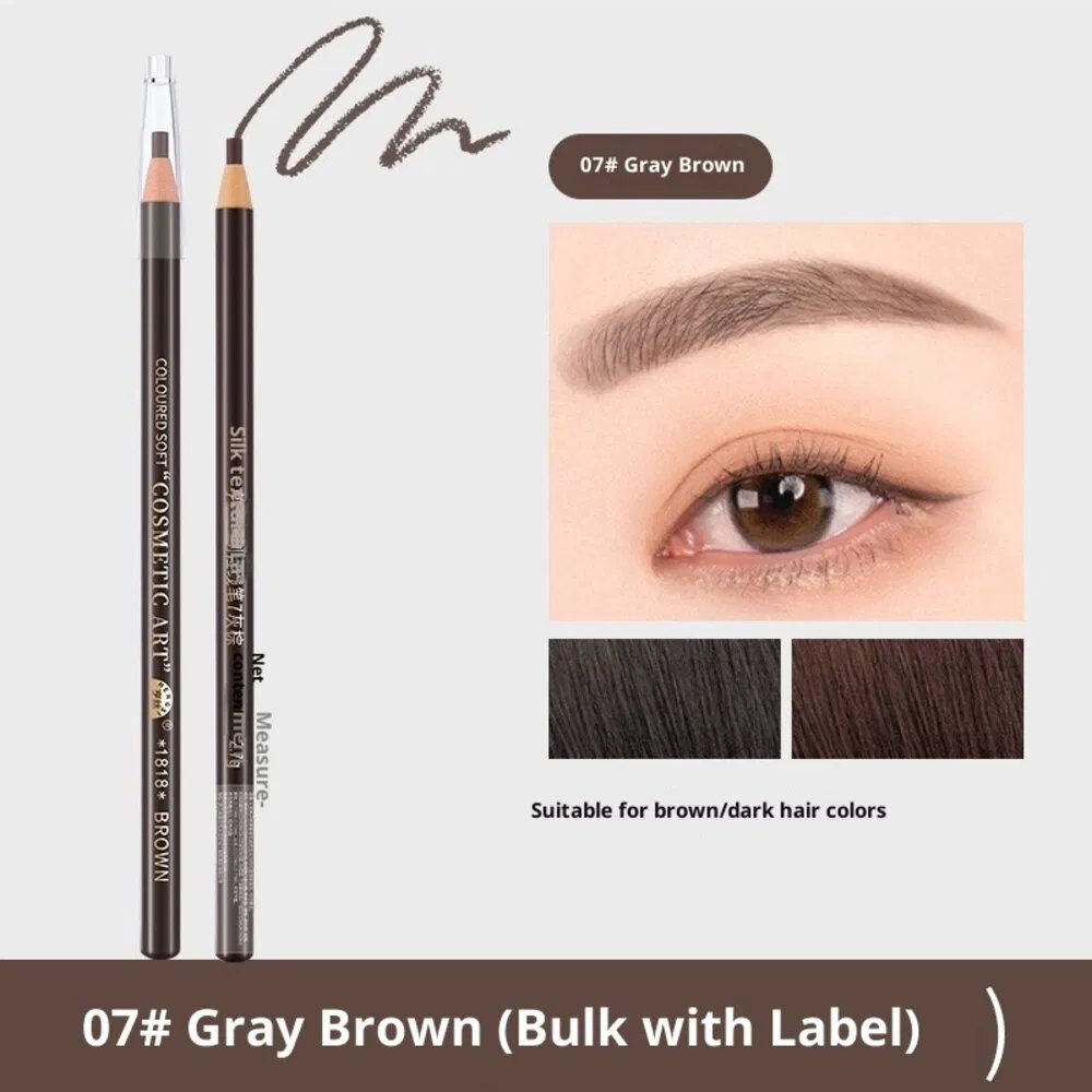 Precise Sharpened Eyebrow Pencil Fine Tip Smooth Application Water Resistant Sweat Proof Long Lasting for Detailed Shaping