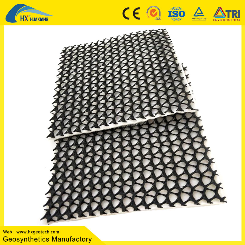 Huaxiang Good Price Road Base Geonet 3D Composite Drainage Geonet Compound Net