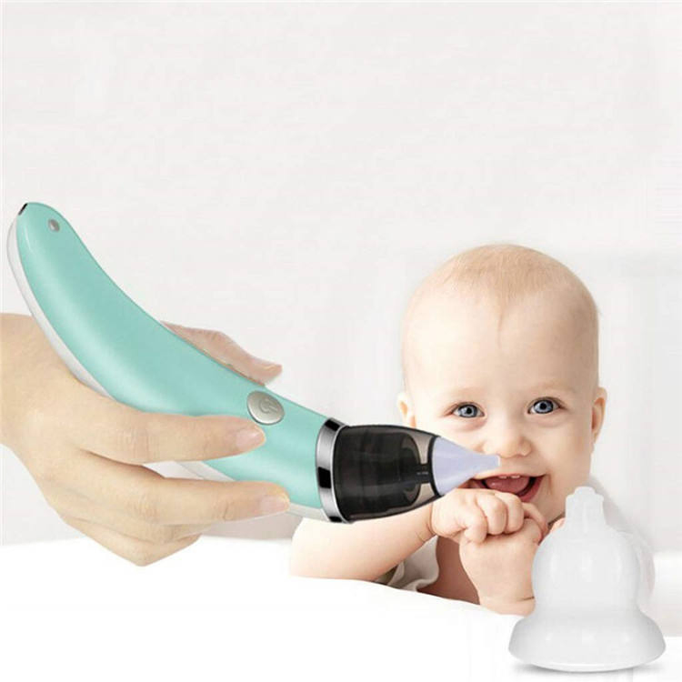 Factory Wholesale Children Kids Newborn Infant Automatic Vacuum Electric Baby Nasal Aspirator Nose Cleaner