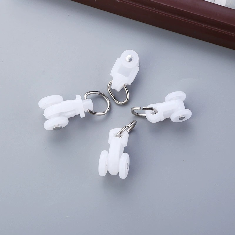 Manual Curtain Track Aluminum Ceiling Sliding Snake Shaped Curtainfixed Distance Pulley