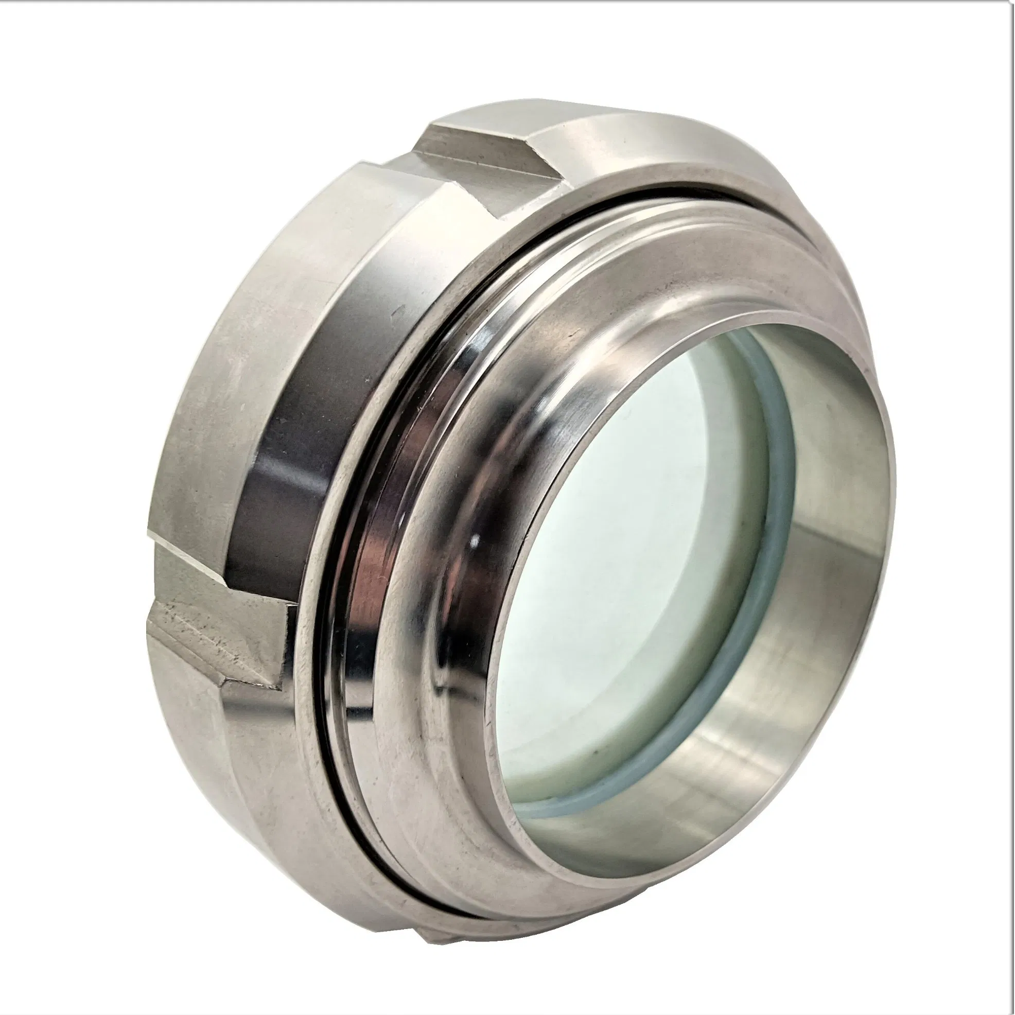 Sanitary Stainless Steel Union Type Sight Glass with PTFE Gasket