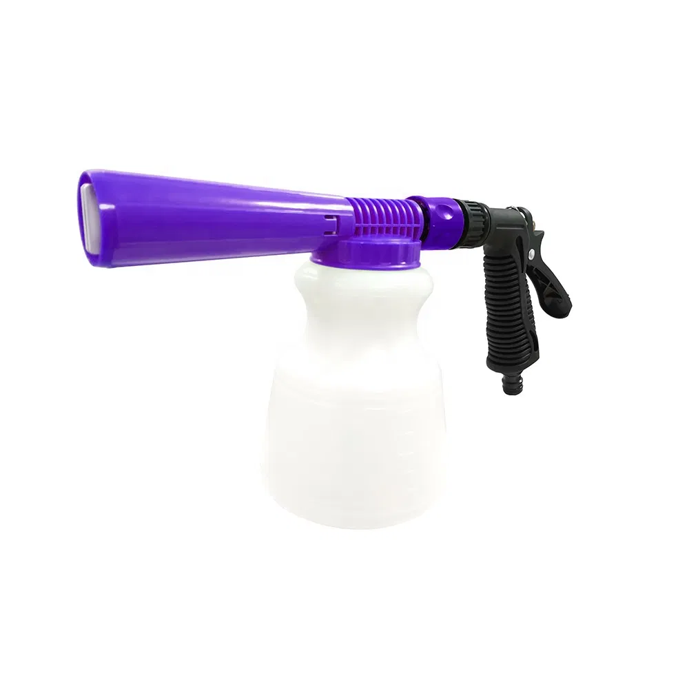 1L Bottle Portable Spraying and Foaming of Concentrated Chemicals Car Foam Gun Foam Cannon Blaster and Hose End Sprayer