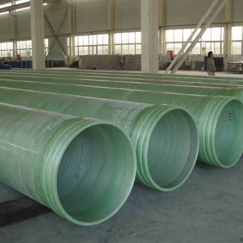 FRP Pipes, Rainwater Drainage, Spiral Pressure Biological Odor Removal Ventilation Pipe, Exhaust Gas Treatment Desulfurization Pipe