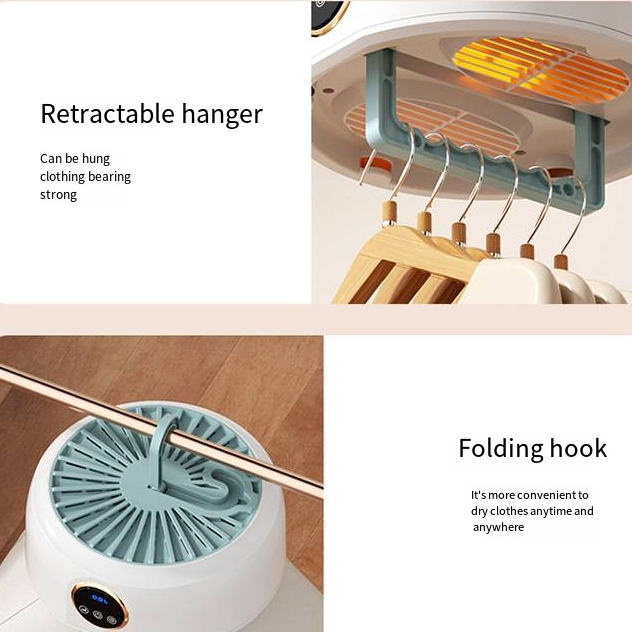 Hot Air Electric Compact Portable Laundry Dryer Indoor Folding Household Dryer Clothes