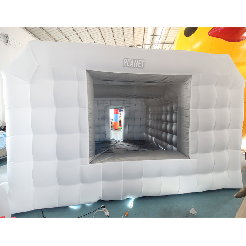 Customized High Quality Portable White Inflatable Yoga Tent