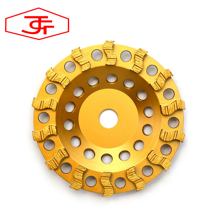 Hot-Pressed Diamond Grinding Cup Wheel for Cutting Blade