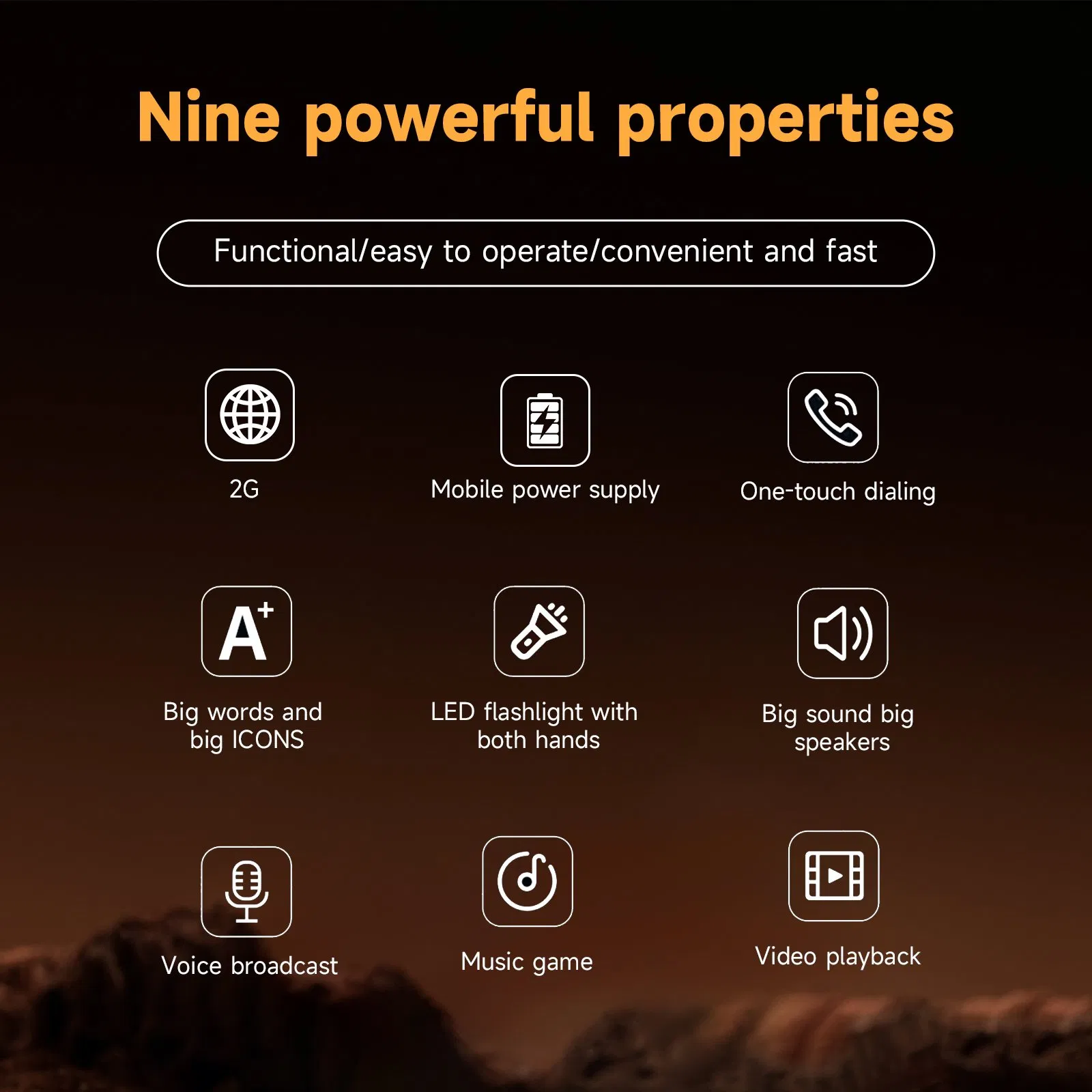 2.8inch 2g Feature Mobile Phone Power Bank Charger Phone 32MB+32MB Vibration MP3/MP4 Support 2g Mobile Phone Cell Phone