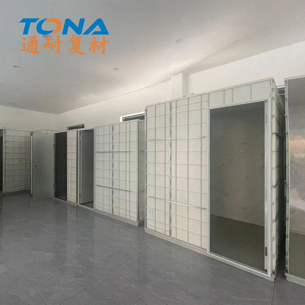 Modular Mobile SMC Bathroom with Modern Design for Prefab Residential Building Projects