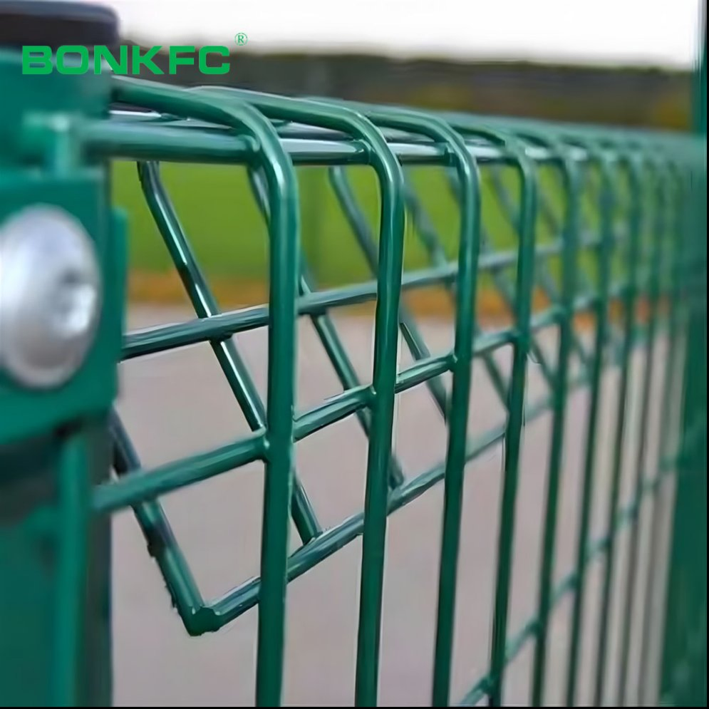 Durable Akzonobel Powder Coated BRC Wire Fence for International Buyers