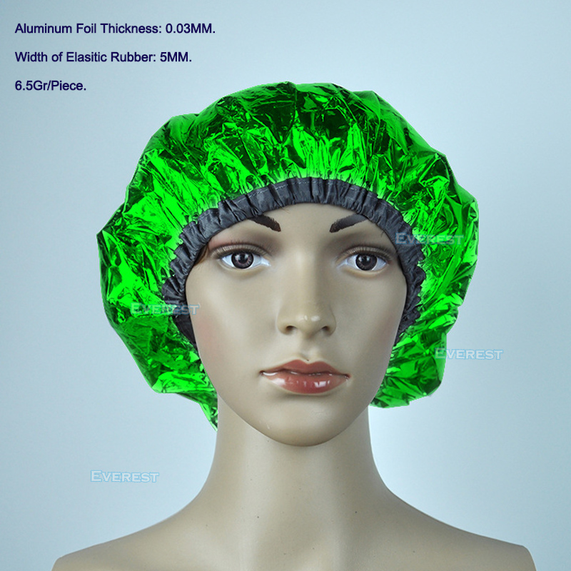 Silver Metalized PE Hair Caps