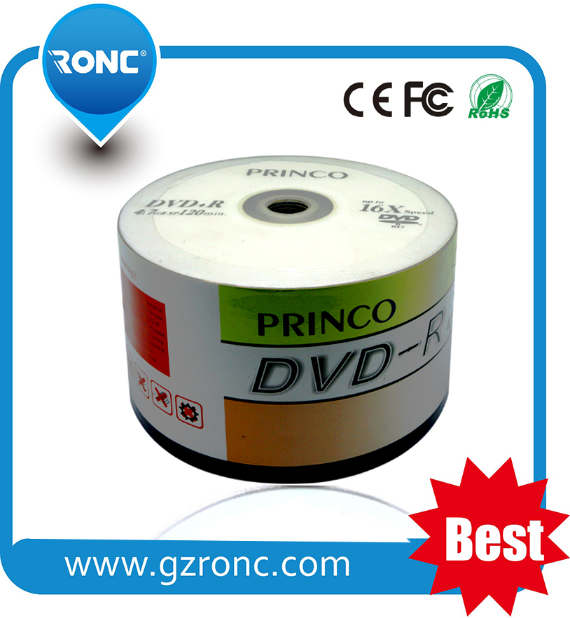 DVD-R диски Princo для Уганды, 4.7GB, 16x
