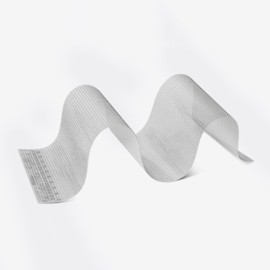 Гибкий прозрачный LED-экран для текста и видео