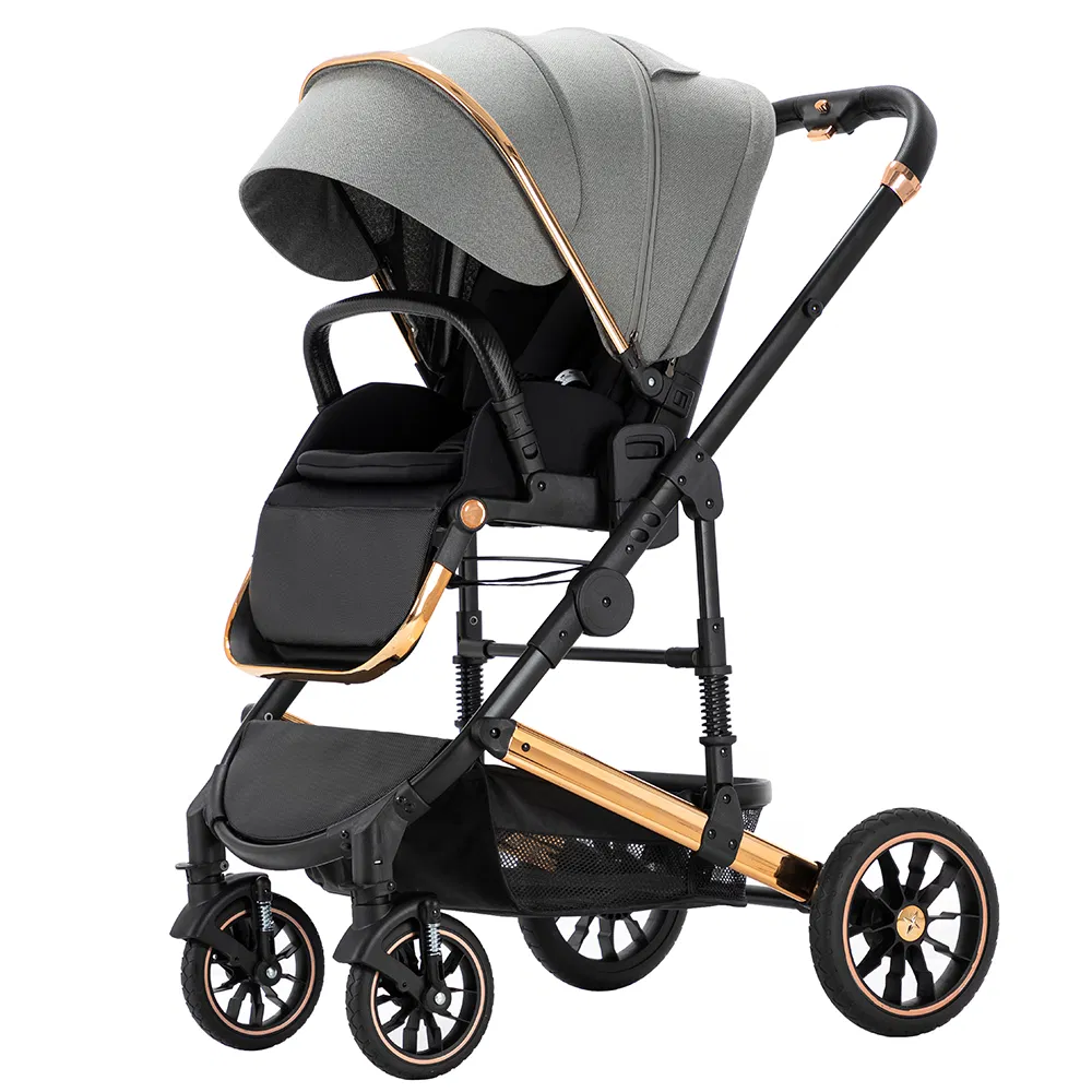 Good Sun Protection Lightweight Portable 3 in 1 Baby Pram