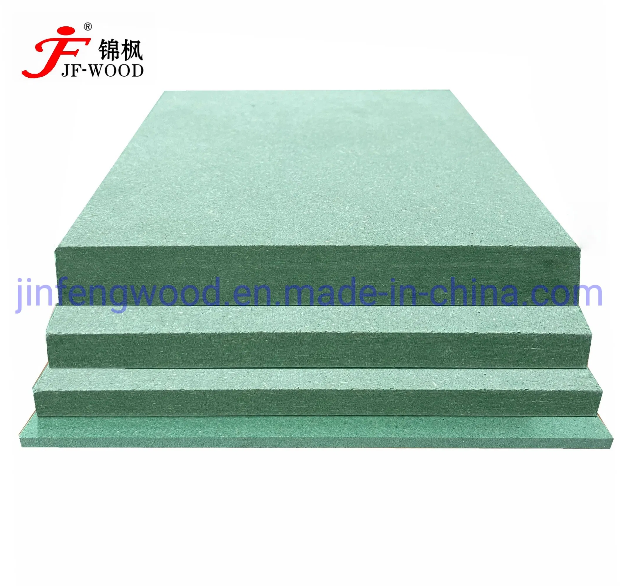 Fire Rated Hmr High Moisture Resistance MDF Waterproof MDF Normal MDF Raw MDF Board Plain MDF