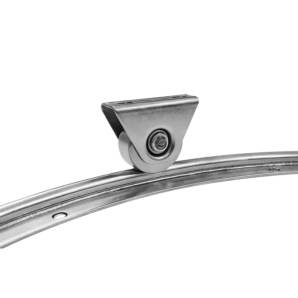 Steel Bottom Curved Track Guiding Rail Sliding Gate Rail Track Curved Sliding Gate Track