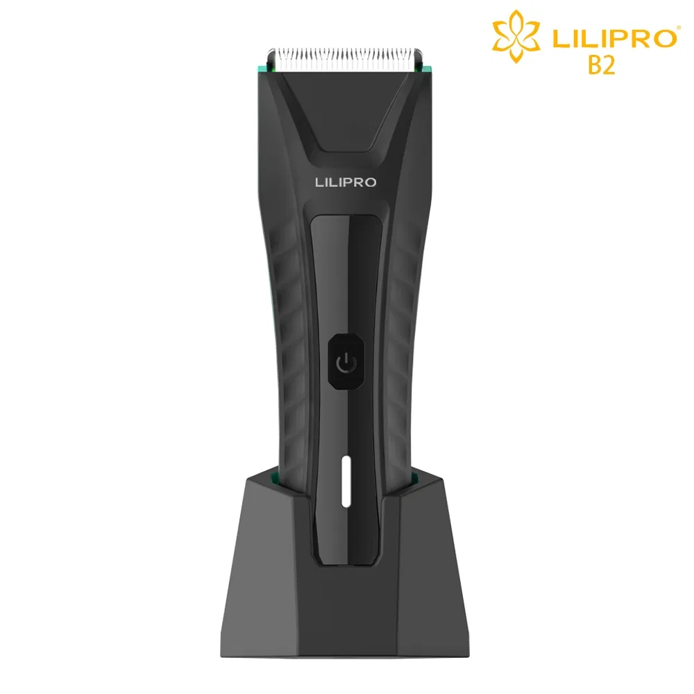 Lilipro B2 Body Hair Trimmer for Men Pubic Hair Trimmer Wet/Dry Ball Trimmer with Ceramic Blade