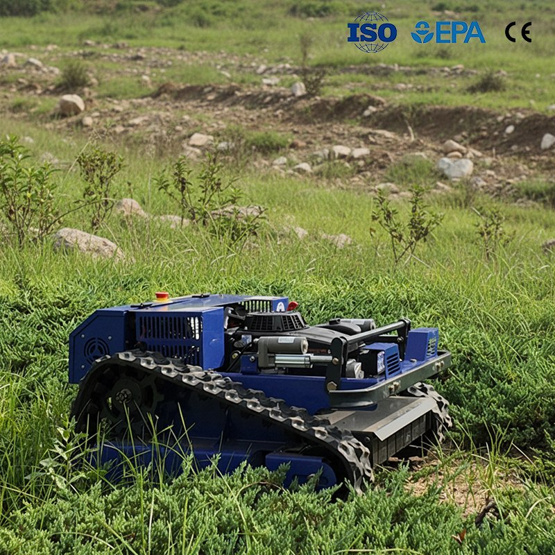 Гусеничная газонокосилка с дистанционным управлением NUC 500