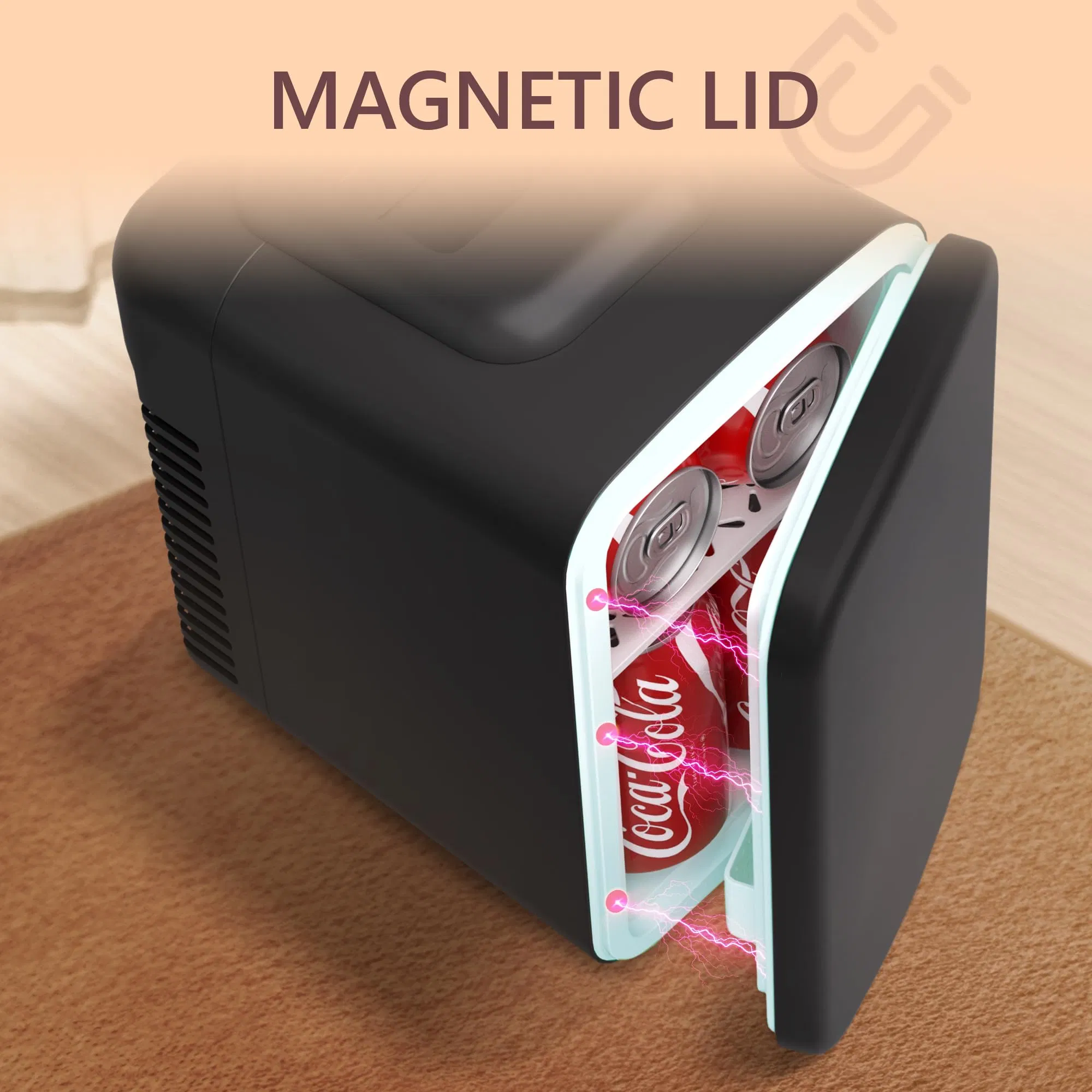 Compact Beauty Cooler with Heating and Cooling for Skincare Lovers