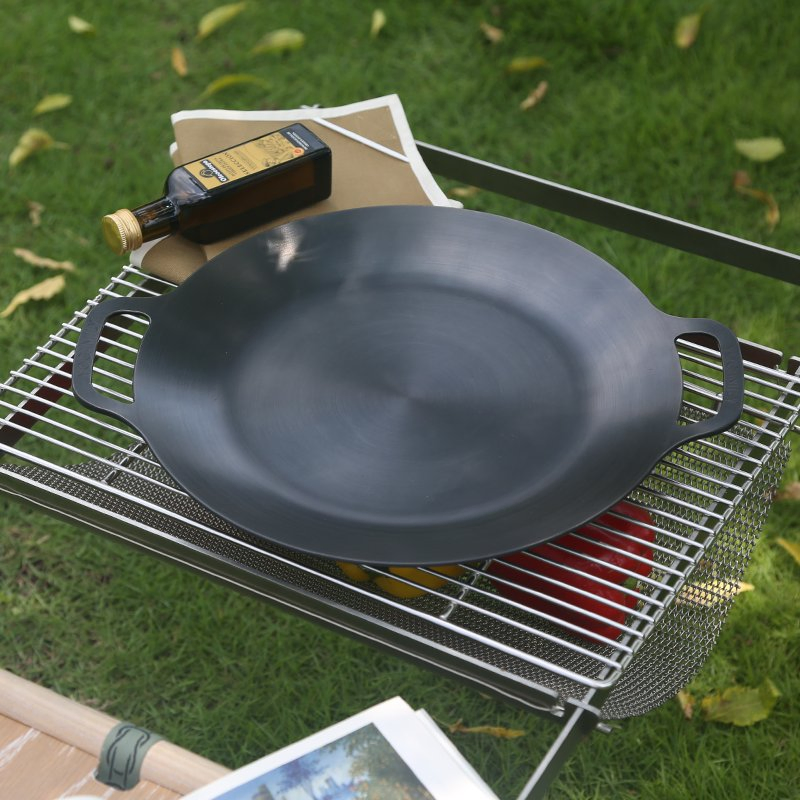 Integrally Forged Grill Pan for Various Scene Applicability