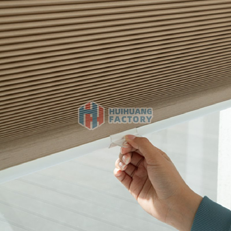 Solid Color Non Woven Vertical Honeycomb Window Blind Blackout Fabric