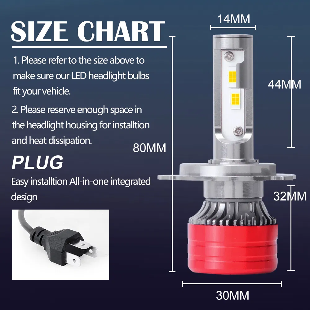LED-лампа противотуманная передняя 56W для авто и мотоциклов