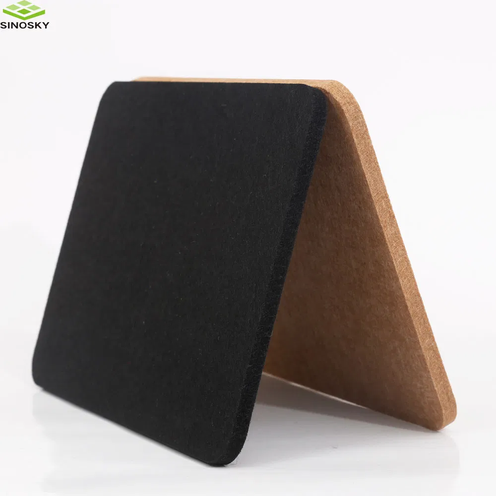 Impact Resistant Durable Easy Maintenance Pet Acoustic Panel for Multimedia Room/Exhibition Room
