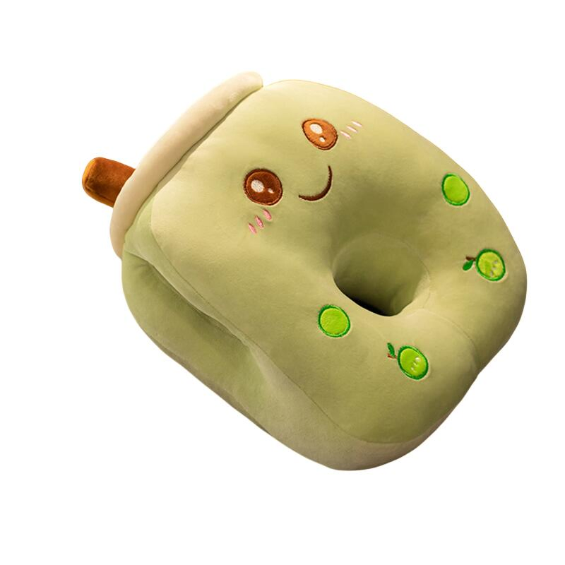 Custom Logo Cute Soft Factory Kid Child Mascot Gift Doll Plushies Stuffed Plush Toy Apple Pineapple Strawberry Milk Boba Bubble Tea Food Sleep Throw Nap Pillow