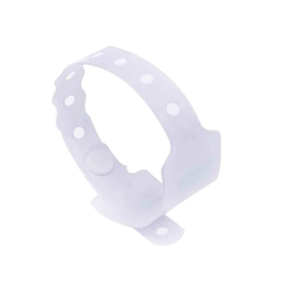 V007 UHF Mr6 Disposable Waterproof Chips PVC UHF Disposable RFID Wristband