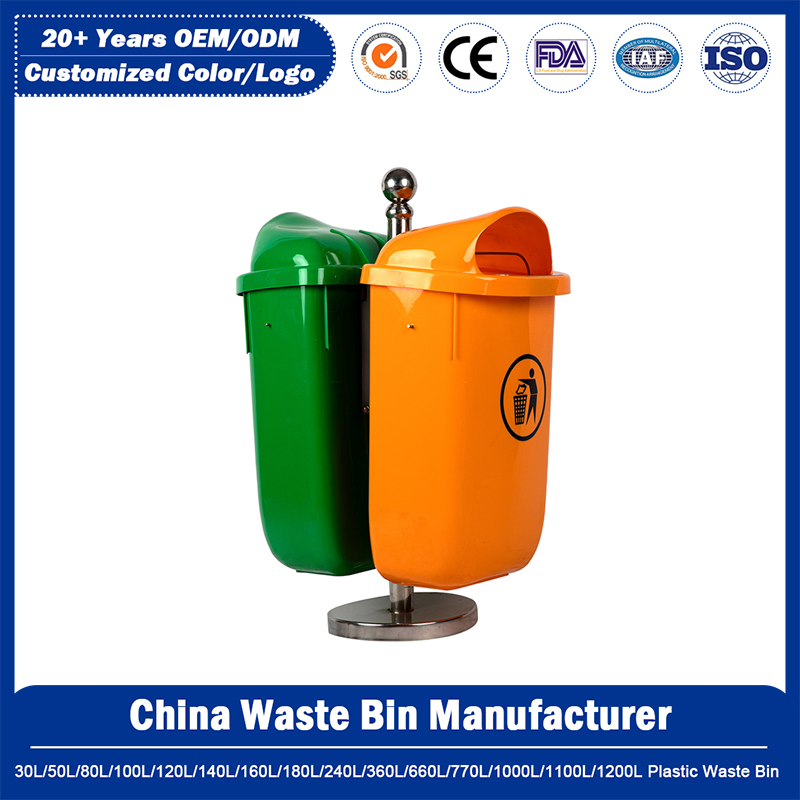 100L/120L/160/180L/240L/360L/400L/660L/1100L Waste /Trash/Rubbish/Dust/Wheelie/Outdoor Mobile Industrial Plastic Garbage Bin for Medical/Industry/Hosipital/Park