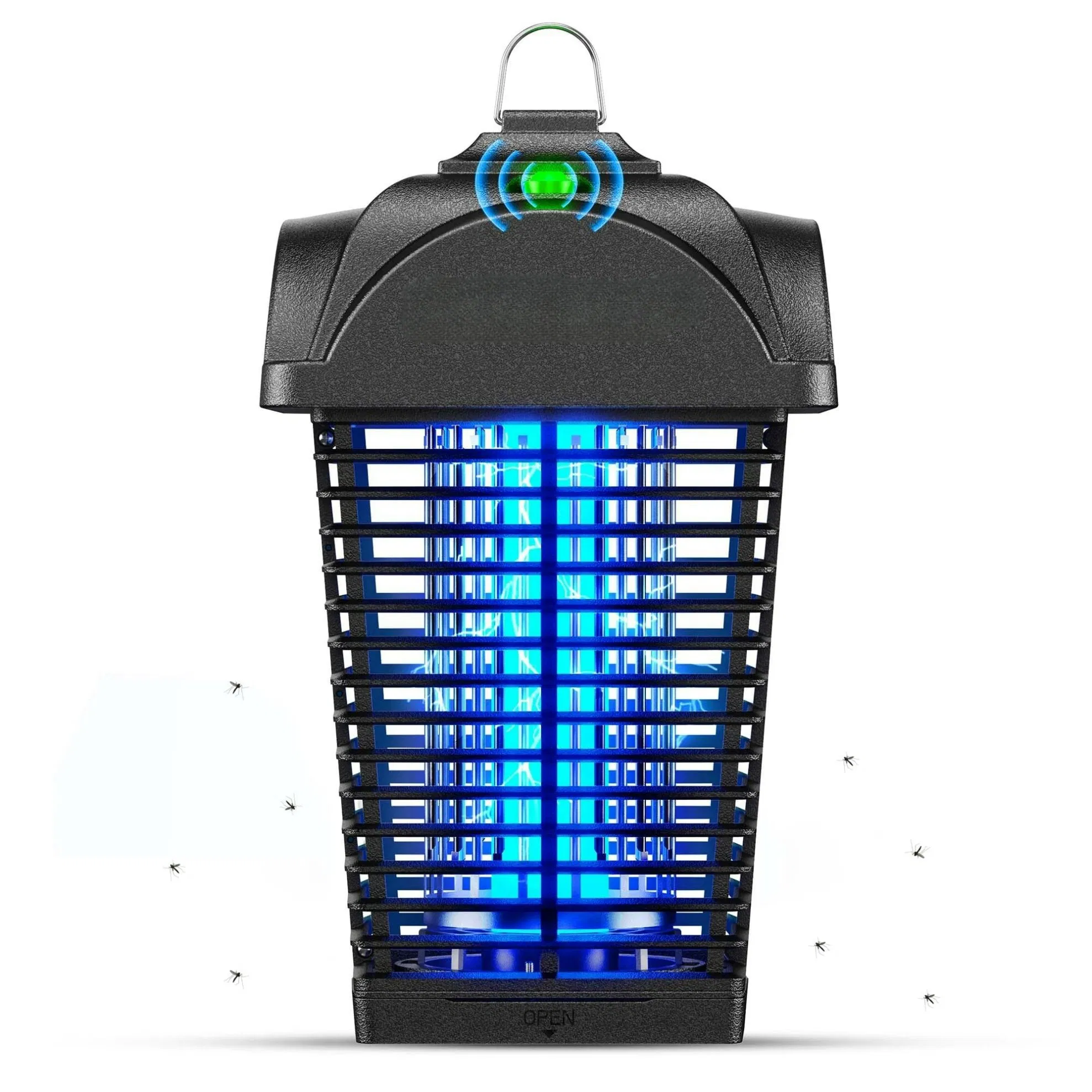 OEM Bug Zapper Outdoor Mosquito Zapper with Dusk-to-Dawn Light Sensor Waterproof Fly Zapper Electric Mosquito Killer for Garden