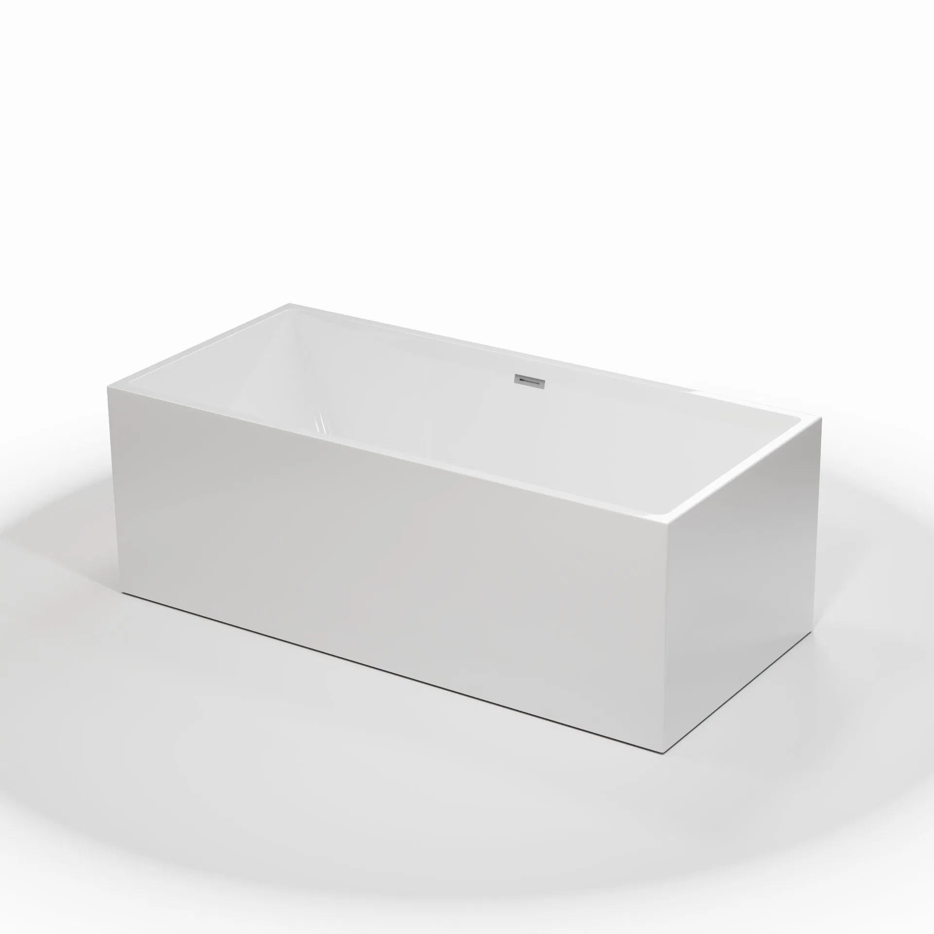 Белая акриловая ванна для замачивания