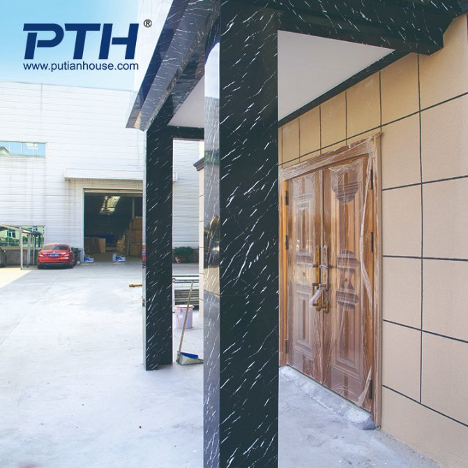 3-Floor Residential Building with Prefab Light Steel Framing and Alc Panel