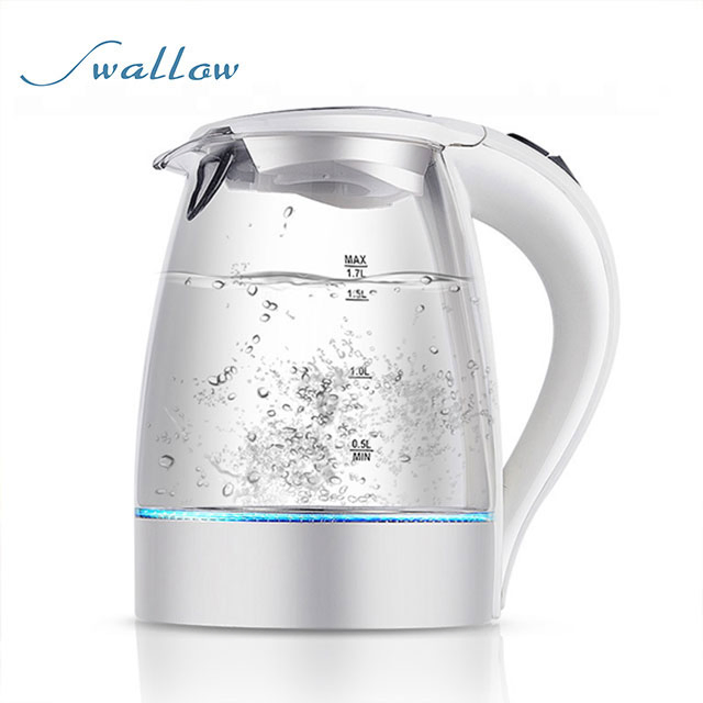 OEM Wholesale Custom Logo Printed Manufacturer Hotel Modern Big Electric Kettle Heater Whistling Water Kettle for Travel