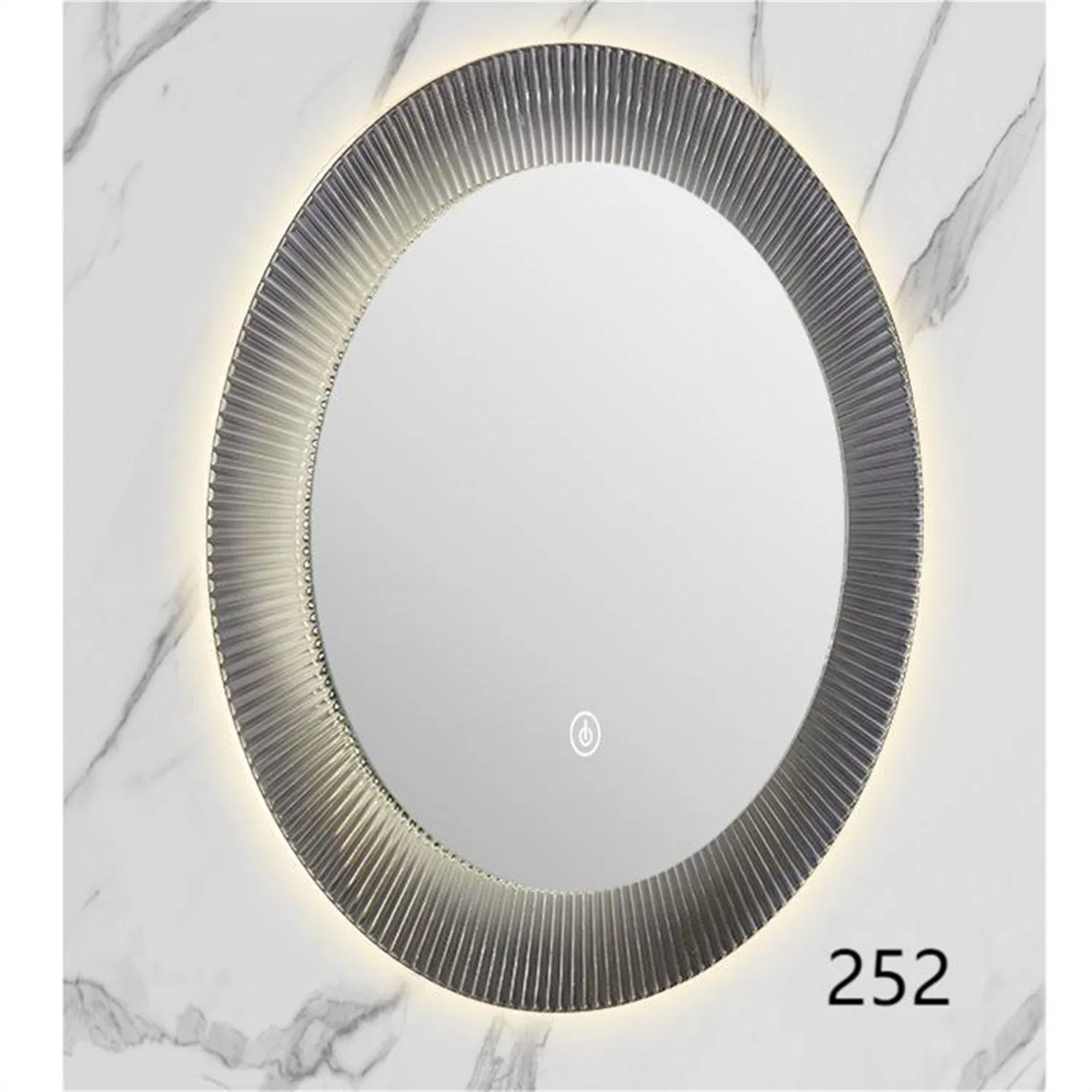 Modern Style Wholesale Decorative LED Mirror with Acrylic Frame