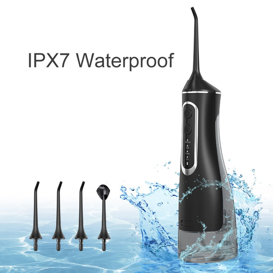 DIY Mode Dental Care Cordless Water Flosser Oral Irrigator with Water Tank
