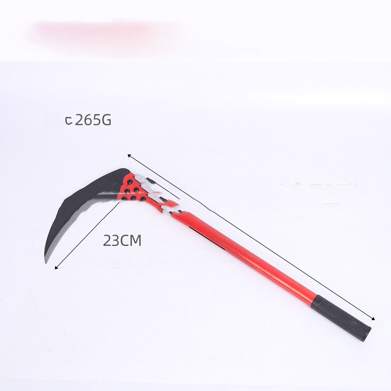Popular Non-Sharpening Steel Folding Cutter Rice Straw Fishing Farming Tools Sickle