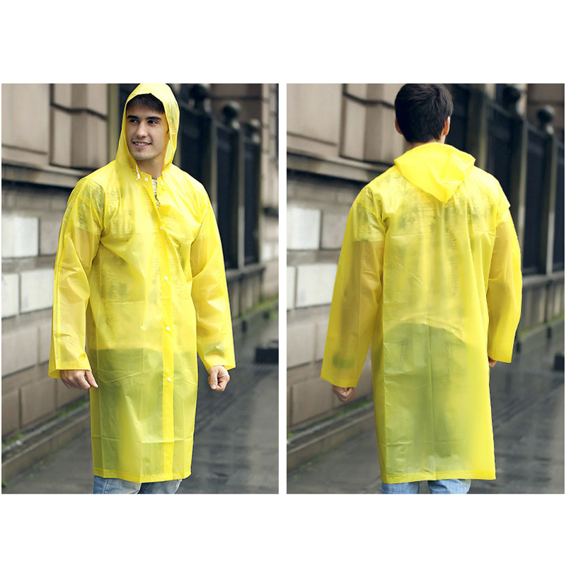 Stylish and Eco-Friendly Reusable Raincoats for All Seasons, EVA Raincoats