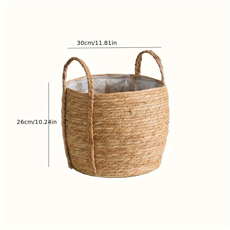 Горшок плетеный большой для растений