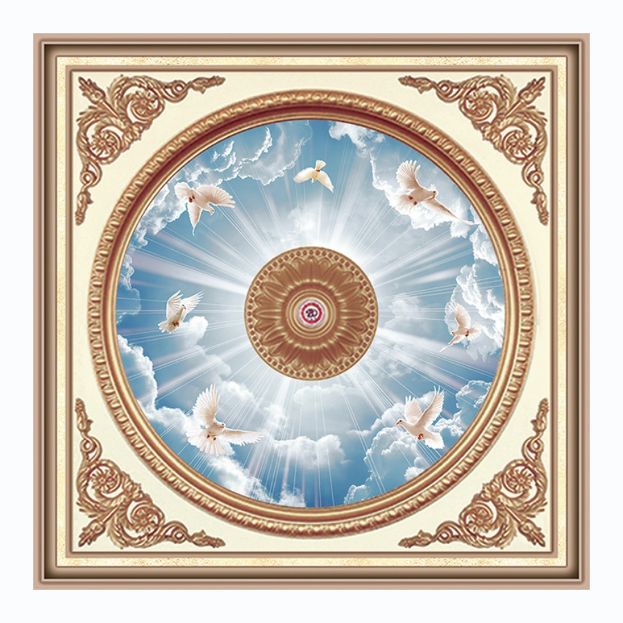 Factory Price New Square Polystyrene Art Ceiling