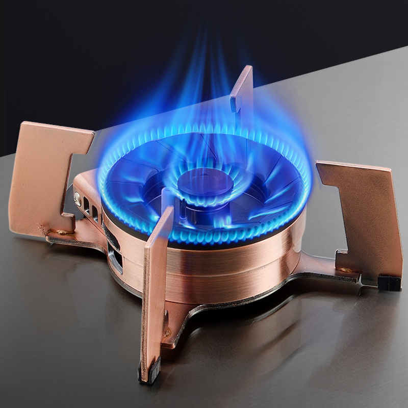 Wholesale Advanced Technology Timer Function Rose Gold Tabletop Upturn Furnace Head High Power 2 Burner Cooktops Gas Stove