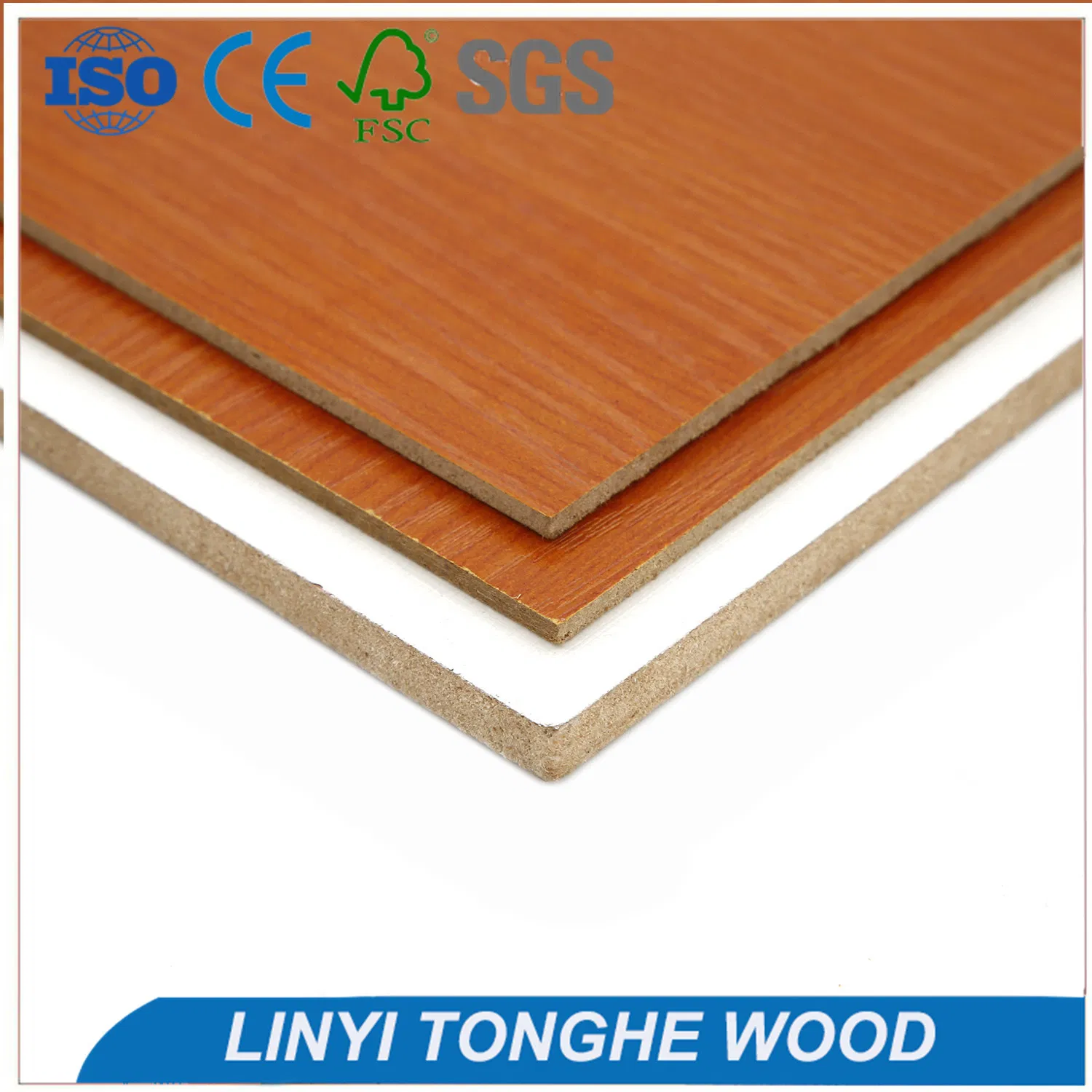 High Quality Melamine MDF White Melamine One Side Melamine MDF Board for Furniture