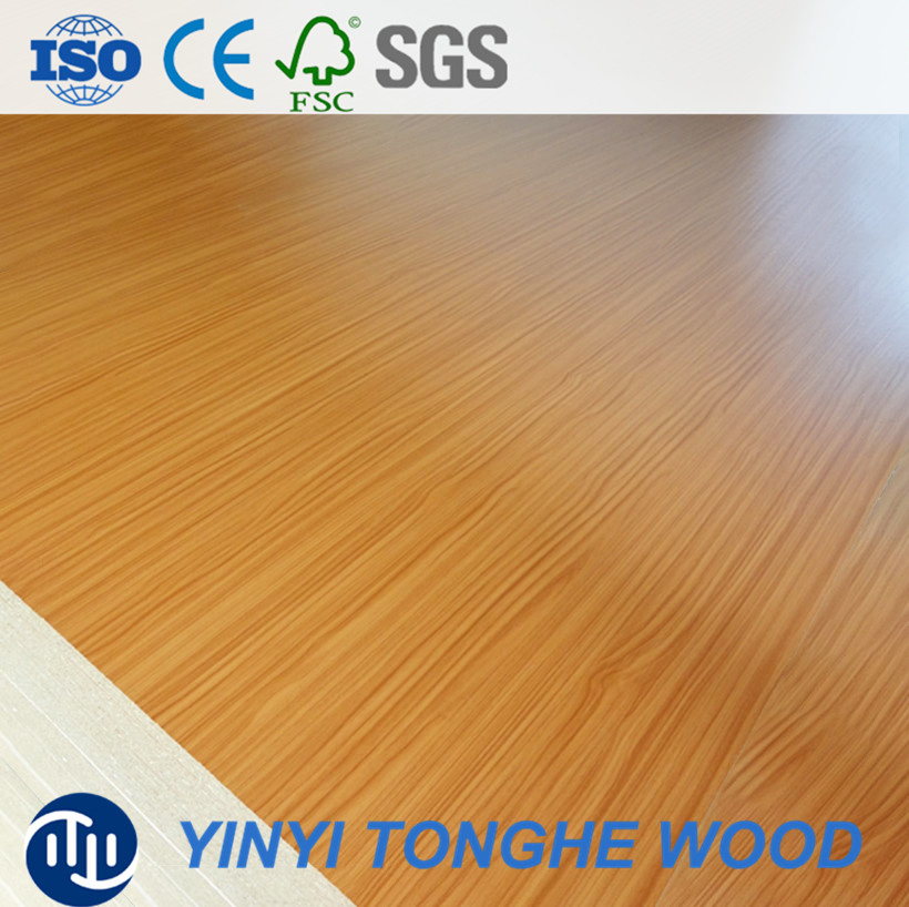 Best Sale Plain Particle Board/4′ X8′ , / Pre Laminated 18mm Chipboard/ Ldf