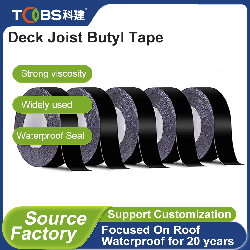 Self-Adhesive Butyl Waterproof Tape Strong Adhesive Wear-Resistant Anti-Corrosion Waterproof PVC Deck Repair Joist Butyl Tape