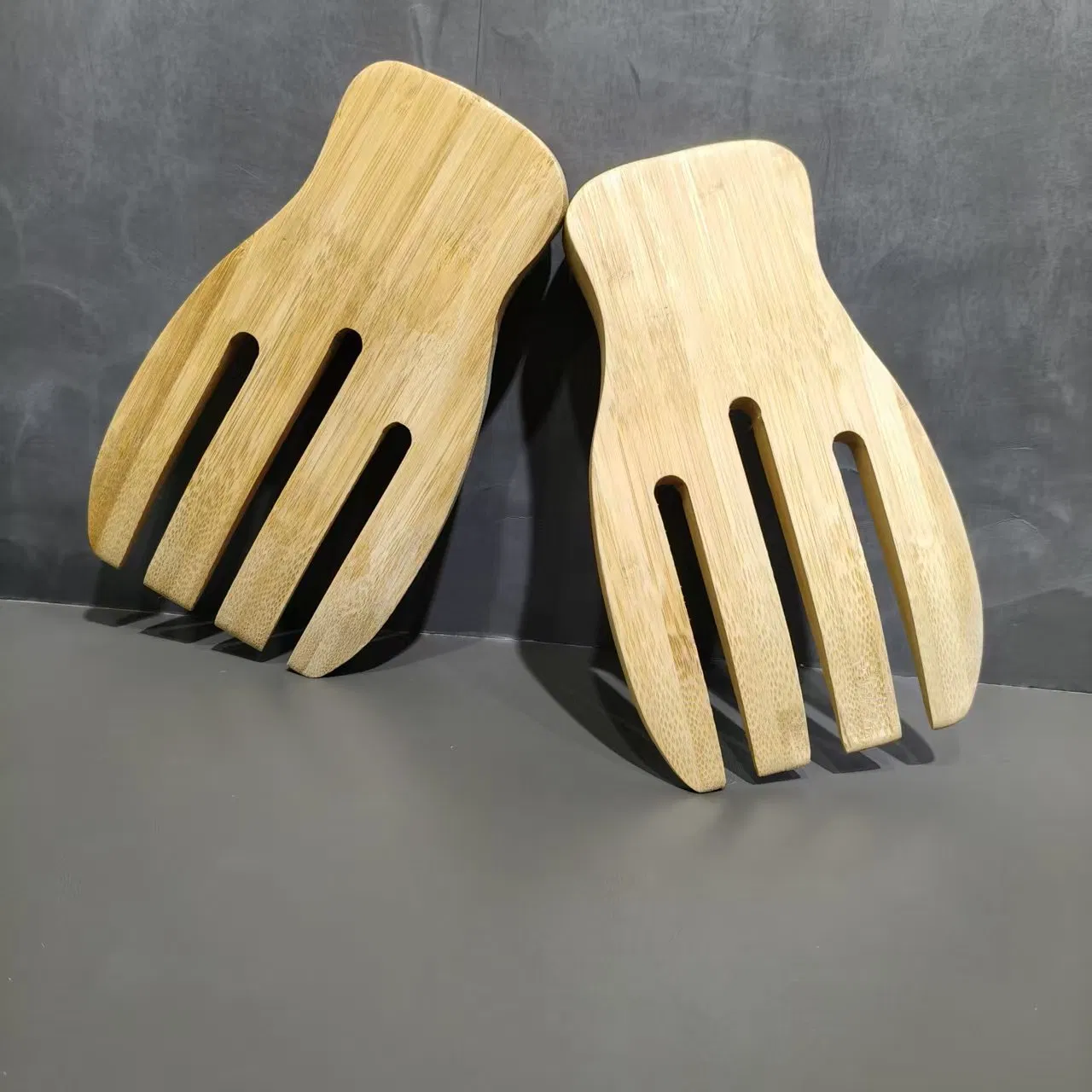 Bamboo Salad Blender/Creative Wooden Salad Handle/Bamboo Salad Handle/Salad Blender/Bamboo Salad Tools/Bamboo Salad Blender/Creative Wooden Salad Blender