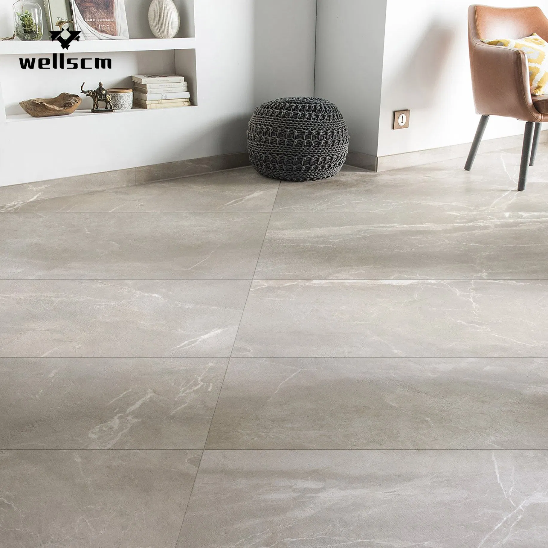 China Glossy White Glazed Marble Price Porcelain Polished Ceramic Floor Tiles 60X60 Impression Marble Ceramic Tiles