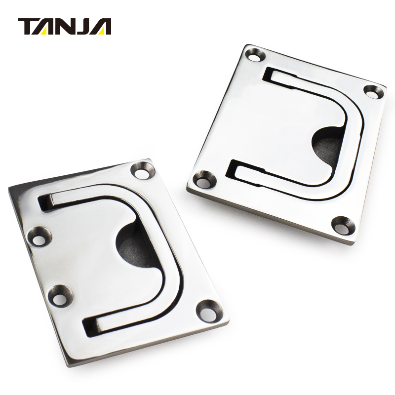 High Quality M73b Storage Type Paddle Pull Handle Polished Handle for Medical Equipment, High-Speed Rail Containers.