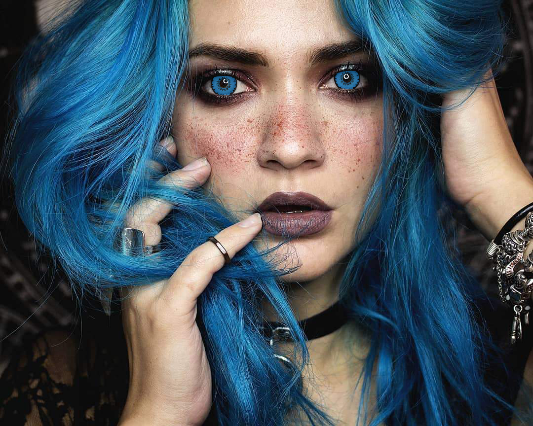 Cosplay Anime Eyes Lens Multicolored Contact Lenses Halloween Pupils Colored Contact Lens for Eyes