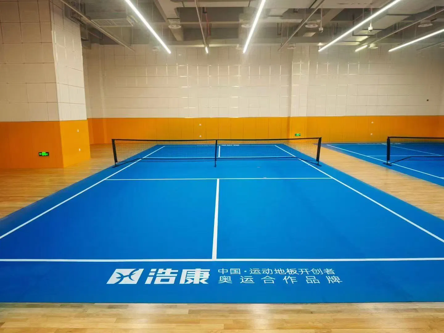 ПВХ покрытие для пиклбола, портативное рулонное